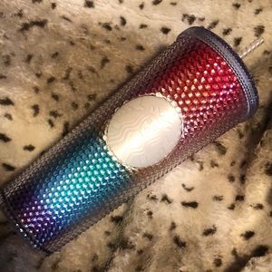 Starbucks Studded Rainbow Tumbler